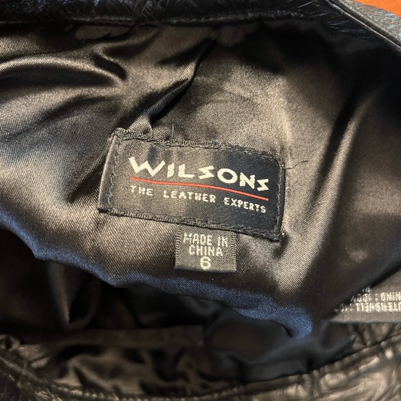 Wilson’s Leather Pants sz 6 - Picture 9 of 9